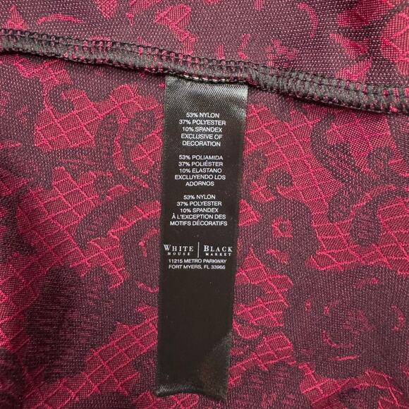 Red and Black Whimsigoth Vamp Sleeveless Bustier Top Small Christmas Valentines - Picture 7 of 8